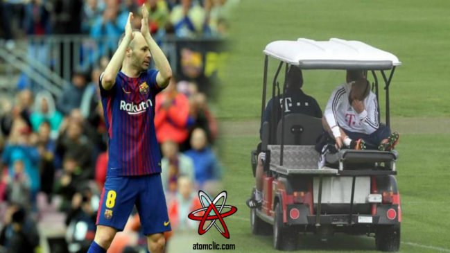 Iniesta se va del Barcelona