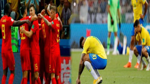 Brasil eliminada del Mundial Rusia 2018