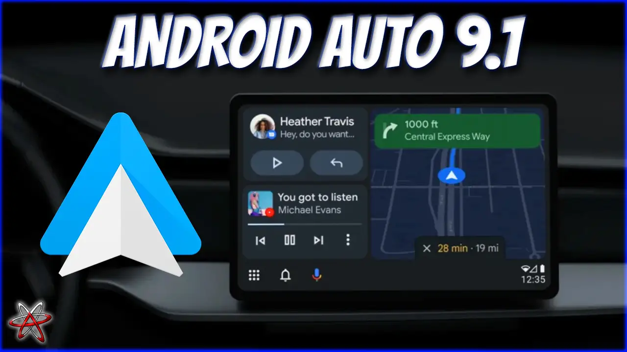 Las Novedades que traerá Android Auto 9.1 - AtomClic