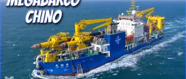 El impresionante MegaBarco de China para crear islas Tian Kun Hao