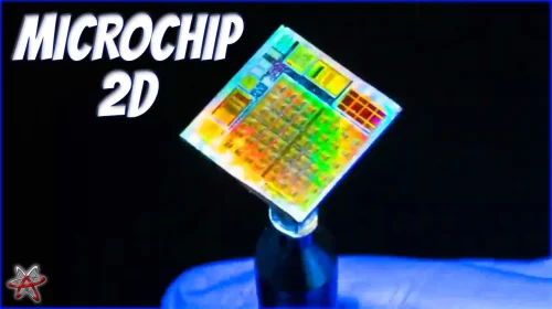 El Primer Microchip 2D Funcional del Mundo