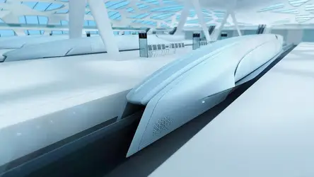 el futuro del transporte con Spacetrain