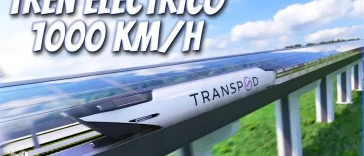El tren eléctrico de 1000 Km/h que Canadá sueña construir
