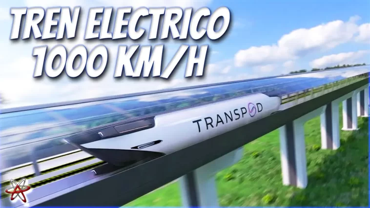 El tren eléctrico de 1000 Km/h que Canadá sueña construir