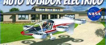 El vehículo volador eléctrico con motores probados por la NASA