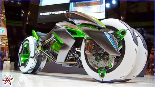 La moto futurista de Kawasaki