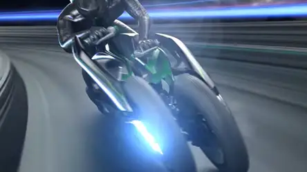 La moto futurista de Kawasaki Sport