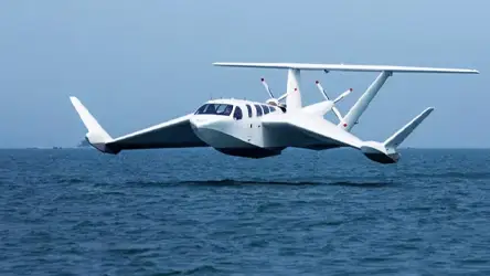 El revolucionario vehículo Airfish 8: fusión perfecta entre avión y barco