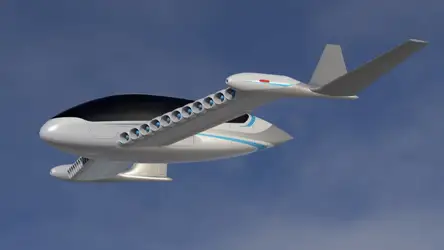 Whisper Jetliner el Avión Eléctrico de 22 Motores img