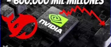 Nvidia pierde millones de dólares por la IA DeepSeek R1